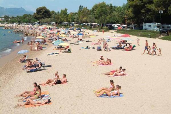 Mobile Homes By Kelair At Playa Montroig Camping Resort Tarragona Dış mekan fotoğraf